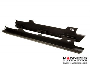 Jeep Wrangler JL XHD Rock Sliders - Black Steel - 4 Door